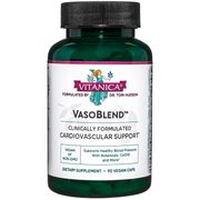 VasoBlend, Cardiovascular Support, 90 Vegetarian Capsules, Vitanica