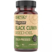 Vegan Black Cumin Seed Oil, 90 Vegan Caps, Deva Nutrition