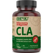Vegan CLA (Conjugated Linoleic Acid), 90 Vegan Caps, Deva Nutrition