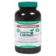 Vegetarian Calcium 1000 mg with Magnesium 400 mg, 90 Veggie Capsules, Phyto-Therapy (Phyto Therapy)
