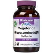 Vegetarian Glucosamine Plus MSM, 60 Vcaps, Bluebonnet Nutrition