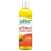 Very Emollient Body Wash, Honey Mango, 12 oz, Alba Botanica