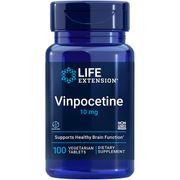 Vinpocetine 10 mg, 100 Vegetarian Tablets, Life Extension
