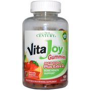 VitaJoy Adult Multivitamin Gummies Plus Extra D3, Value Size, 120 Gummies, 21st Century HealthCare