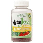 VitaJoy Biotin Gummies 5000 mcg Chewable, 120 Gummies, 21st Century HealthCare