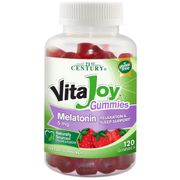 VitaJoy Melatonin Gummies 5 mg Chewable, 120 Gummies, 21st Century HealthCare