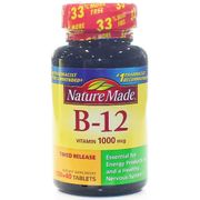 Nature Made Vitamin B-12 1000 mcg, Timed Release, 160 Tablets