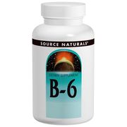 Vitamin B-6 (Vitamin B6) Pyridoxine 100mg 100 tabs from Source Naturals