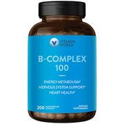 Vitamin B-Complex 100, 200 Rapid Release Capsules, Vitamin World