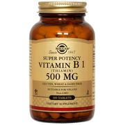 Vitamin B1 500 mg (Thiamin), 100 Tablets, Solgar