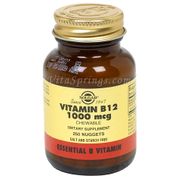Vitamin B12 1000 mcg, 250 Nuggets, Solgar
