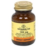 Vitamin B2 100 mg (Riboflavin), 100 Vegetable Capsules, Solgar