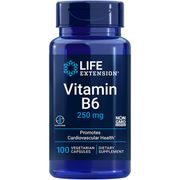 Vitamin B6 250 mg, 100 Vegetarian Capsules, Life Extension
