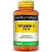 Vitamin C 1000 mg, 100 Tablets, Mason Natural