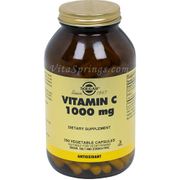 Vitamin C 1000 mg, 250 Vegetable Capsules, Solgar