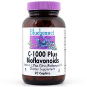 Vitamin C 1000 mg Plus Bioflavonoids, 90 Caplets, Bluebonnet Nutrition