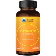 Vitamin C Complex 1000 mg, 100 Coated Caplets, Vitamin World