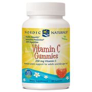 Vitamin C Gummies for Adults and Kids - Tart Tangerine, 60 Gummies, Nordic Naturals