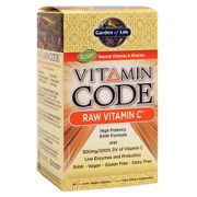 Vitamin Code, Raw Vitamin C, 60 Veggie Caps, Garden of Life