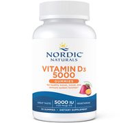 Vitamin D3 5000 Gummies, 30 ct, Nordic Naturals
