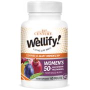 Wellify Women's 50+, Multivitamin & Multimineral Food-Based Blend, 65 Tablets, 21st Century HealthCare
