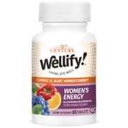 Wellify Women's Energy, Multivitamin & Multimineral Food-Based Blend, 65 Tablets, 21st Century HealthCare