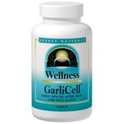 Wellness GarliCell Garlic Odorless 600mg 90 tabs from Source Naturals