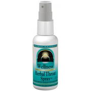 Wellness Herbal Throat Spray, 1 oz, Source Naturals