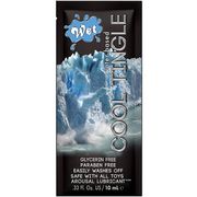 Wet Cool Tingle Water Based Lubricant Pouch, 10 ml, WET International