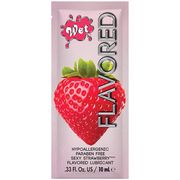 Wet Flavored Lubricant - Sexy Strawberry Pouch, 10 ml, WET International