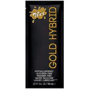 Wet Gold Hybrid Water Silicone Blend Lubricant Pouch, 10 ml, WET International