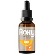 Whole-Plant CBD for Dogs, 100 mg, Chicken Flavor, 30 ml, Roxy Pets by Hemplucid