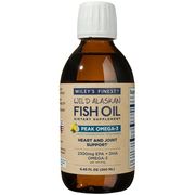 Wild Alaskan Fish Oil - Peak Omega-3 Liquid, Value Size, 8.45 oz (250 ml), Wiley's Finest