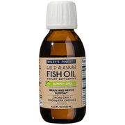 Wild Alaskan Fish Oil - Summit DHA Liquid, 4.23 oz (125 ml), Wiley's Finest