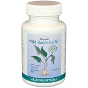 Wild Bear Odorless Organic Garlic 90 caps from Arizona Natural