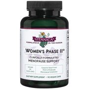 Women's Phase II, Menopause Support, 90 Vegetarian Capsules, Vitanica