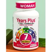 Years Plus Female Energy Formula, Complete Multivitamin, 140 Capsules, Century Systems Inc