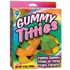 Yummy Gummy Titties in 3 Fruity Flavors, Gummy Candy