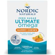 Zero Sugar Ultimate Omega Gummy Chews, 54 Count, Nordic Naturals