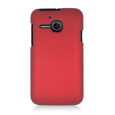 Alcatel OneTouch Evolve Red  Rubberized Case