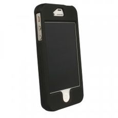 Apple iPhone 4S Black Rubberized Case