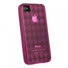 Apple iPhone 4S Pink Slim Design Case