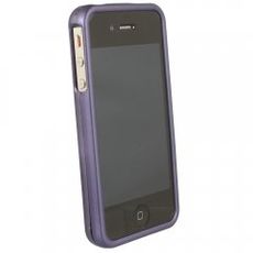 Apple iPhone 4S Purple Rubberized Case