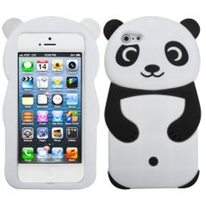 Apple iPhone 5|5s Panda Bear Silicone Skin
