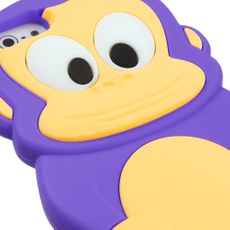 Apple iPhone 5|5s Purple Monkey Silicone Skin