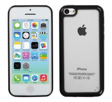 Apple iPhone 5c Black  Rubberized Case