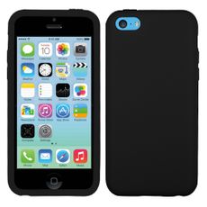 Apple iPhone 5c Black Silicone Skin