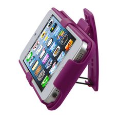 Apple iPhone SE Pink Holder With Swivel Belt Clip