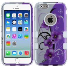 Apple iPhone 6 and iPhone 6s Purple Blend 2 Layer Tough Case