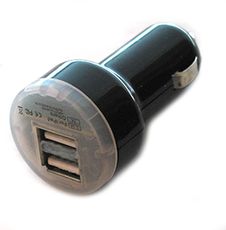 Apple iPhone 6 Plus and 6s Plus Twin Slot USB Rapid Car Charger